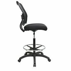 Top 10 ???? Office Star Deluxe Black Air Grid Series Air Grid Back & Mesh Fabric Seat Drafting Chair ???? 9 Top 10 ???? Office Star Deluxe Black Air Grid Series Air Grid Back & Mesh Fabric Seat Drafting Chair ???? -Flash Furniture Shop 208033 4 L