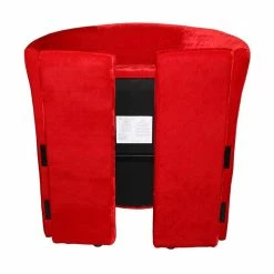 Top 10 ???? ORE International 25" Tall Wood And Microfiber Folding Chair In Red ???? 6 Top 10 ???? ORE International 25" Tall Wood And Microfiber Folding Chair In Red ???? -Flash Furniture Shop 2133576 1 L