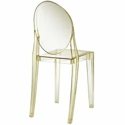 Top 10 ???? Hawthorne Collections Clear Dining Side Chair In Yellow (Set Of 2) ✔️ -Flash Furniture Shop 2149487 3 L