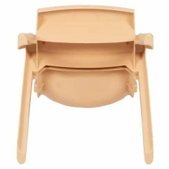 Outlet ???? Flash Furniture 10.5" Plastic Stackable Preschool Chair In Natural (Set Of 4) ???? -Flash Furniture Shop 2183458 15 L