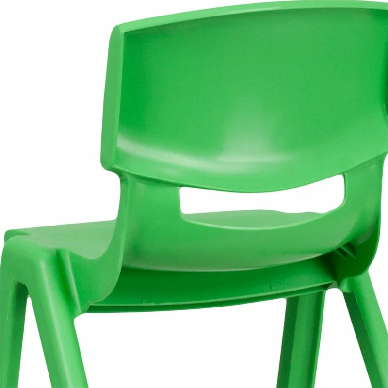 Hot Sale ???? Flash Furniture 13.25" 4 Piece Plastic Stackable Multicolored School Chair Set ???? 3 Hot Sale ???? Flash Furniture 13.25" 4 Piece Plastic Stackable Multicolored School Chair Set ???? - Image 3