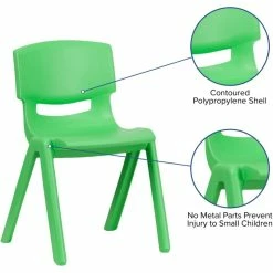 Best reviews of ???? Flash Furniture 15.5" Plastic Stackable School Chair In Green (Set Of 4) ✨ -Flash Furniture Shop 2183466 16 L