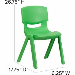 Best reviews of ???? Flash Furniture 15.5" Plastic Stackable School Chair In Green (Set Of 4) ✨ -Flash Furniture Shop 2183466 17 L