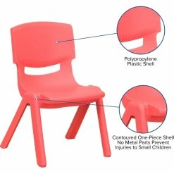 Best reviews of ???? Flash Furniture 15.5" Plastic Stackable School Chair In Red (Set Of 4) ???? -Flash Furniture Shop 2183467 16 L
