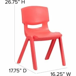 Best reviews of ???? Flash Furniture 15.5" Plastic Stackable School Chair In Red (Set Of 4) ???? -Flash Furniture Shop 2183467 17 L