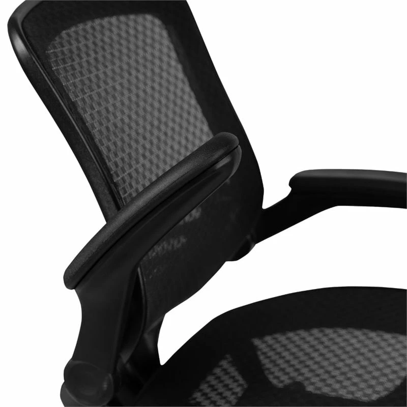 Discount ???? Flash Furniture Mid Back Transparent Mesh Drafting Stool And Flip Up Arms ✨ 8 Discount ???? Flash Furniture Mid Back Transparent Mesh Drafting Stool And Flip Up Arms ✨ - Image 8