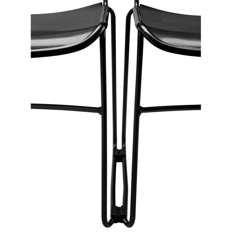 Wholesale ???? Commercialine 850 Series 31.75" Multi-purpose Compact Stack Chair In Black ???? 5 Wholesale ???? Commercialine 850 Series 31.75" Multi-purpose Compact Stack Chair In Black ???? - Image 5
