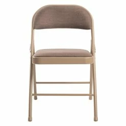 Alternative view of Best Pirce ???? Commercialine 950 Series 29.25" Folding Chair In Star Trail Brown (Set Of 4) ????