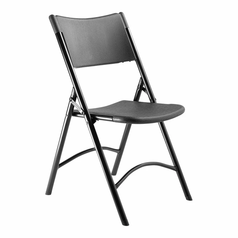 Brand new ???? National Public Seating NPS 600 Series 32" Modern Plastic Heavy Duty Folding Chair In Black (Set Of 4) ???? 1 Brand new ???? National Public Seating NPS 600 Series 32" Modern Plastic Heavy Duty Folding Chair In Black (Set Of 4) ????
