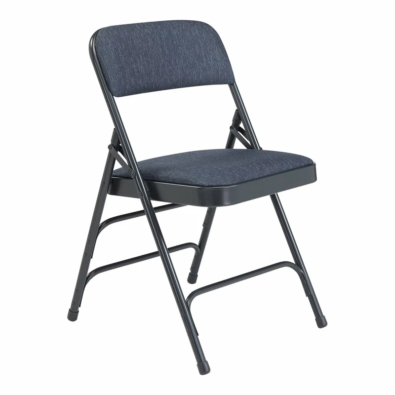 Brand new ???? National Public Seating NPS 2300 Series 29.5" Modern Metal Folding Chair In Imperial Blue (Set Of 4) ???? 1 Brand new ???? National Public Seating NPS 2300 Series 29.5" Modern Metal Folding Chair In Imperial Blue (Set Of 4) ????