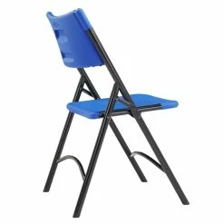 Brand new ???? National Public Seating NPS 600 Series 32" Modern Plastic Heavy Duty Folding Chair In Blue (Set Of 4) ???? 8 Brand new ???? National Public Seating NPS 600 Series 32" Modern Plastic Heavy Duty Folding Chair In Blue (Set Of 4) ???? -Flash Furniture Shop 2202559 2 L