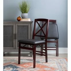 Best Sale ???? Linon Triena Wood X Back Folding Chair Set Of 2 In Espresso Brown ✨ 28 Best Sale ???? Linon Triena Wood X Back Folding Chair Set Of 2 In Espresso Brown ✨ -Flash Furniture Shop 220258 11 L