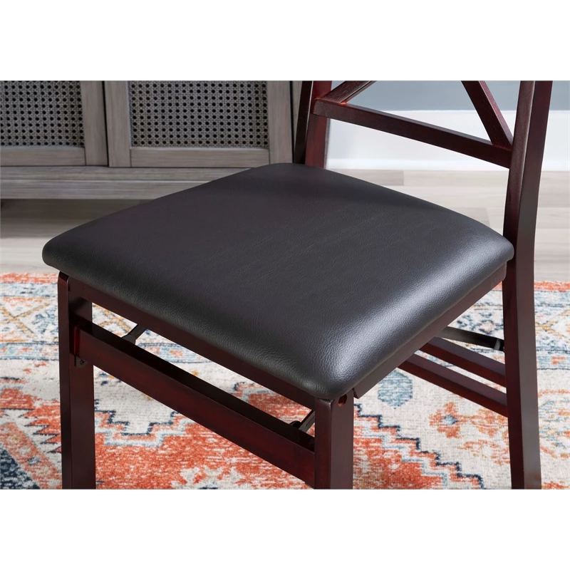 Best Sale ???? Linon Triena Wood X Back Folding Chair Set Of 2 In Espresso Brown ✨ 14 Best Sale ???? Linon Triena Wood X Back Folding Chair Set Of 2 In Espresso Brown ✨ - Image 14