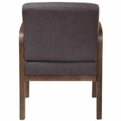 Best Sale ???? Scranton & Co Guest Chair In Slate Gray And Driftwood ???? -Flash Furniture Shop 2226320 4 L