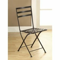 Best reviews of ???? 4D Concepts Metal Folding Chair In Powder ???? Coated Black (Set Of 2) ???? -Flash Furniture Shop 2251376 3 L