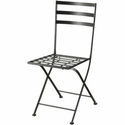 Best reviews of ???? 4D Concepts Metal Folding Chair In Powder ???? Coated Black (Set Of 2) ????