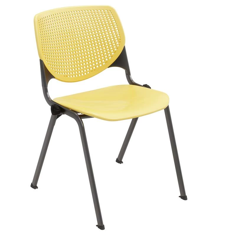 Brand new ???? KFI Furniture KFI Studios Plastic KOOL Stack Chair - Yellow ???? 1 Brand new ???? KFI Furniture KFI Studios Plastic KOOL Stack Chair - Yellow ????