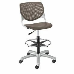 Best Pirce ???? KFI Furniture KFI KOOL Drafting Stool - Brownstone ????