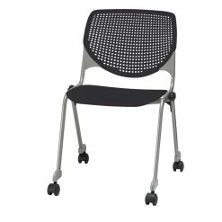 Best deal ???? KFI Furniture KFI KOOL Stack Chair - Casters - Black ????