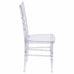 Hot Sale ✔️ Flash Furniture Plastic Chiavari Stacking Dining Side Chair In Ice Blue ⌛ -Flash Furniture Shop 2283403 3 L