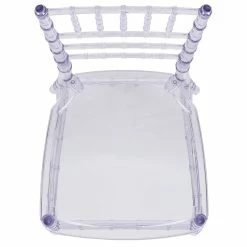 Hot Sale ✔️ Flash Furniture Plastic Chiavari Stacking Dining Side Chair In Ice Blue ⌛ -Flash Furniture Shop 2283403 5 L