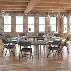 Best Pirce ???? COSCO ZOWN Classic Commercial Resin Folding Chair In Gray 4 Pack ⭐ 19 Best Pirce ???? COSCO ZOWN Classic Commercial Resin Folding Chair In Gray 4 Pack ⭐ -Flash Furniture Shop 2452912 10 L