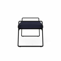 Top 10 ⌛ Lesro Gansett Modern Fabric 2-Seat Bench In Black/Open House Navy ❤️ -Flash Furniture Shop 2479118 2 L