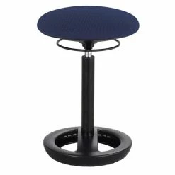 Best deal ???? UrbanPro Transitional 22" Backless Drafting Chair In Blue ????