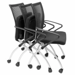 Alternative view of Coupon ❤️ Urbanpro Contemporary Apprentice Nesting Office Chair In Black ????