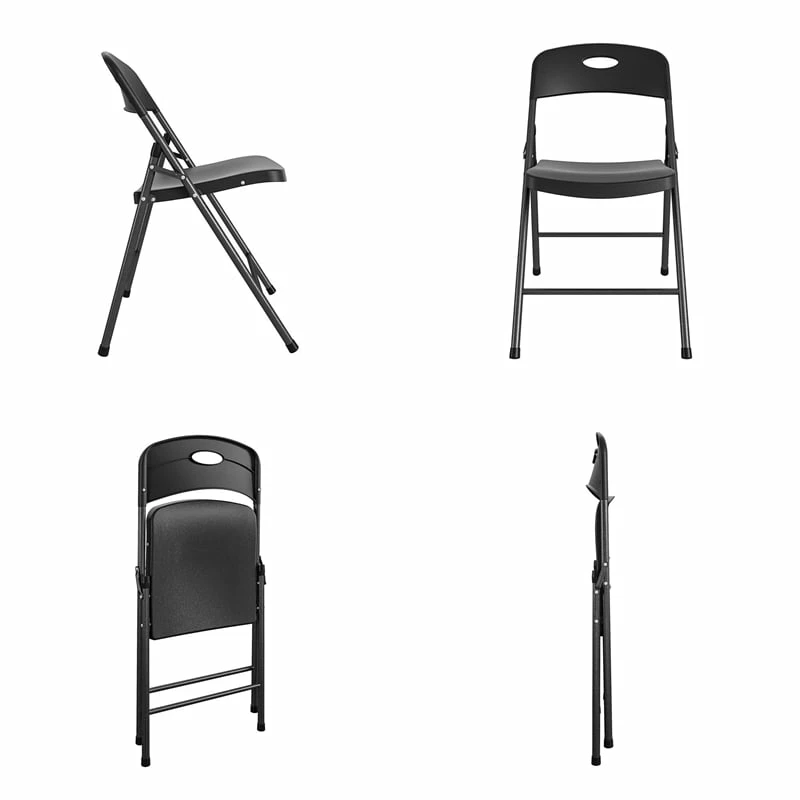 Best reviews of ???? COSCO Solid Resin Indoor/Outdoor Double Braced Folding Chair In Black (4-Pack) ⭐ 3 Best reviews of ???? COSCO Solid Resin Indoor/Outdoor Double Braced Folding Chair In Black (4-Pack) ⭐ - Image 3