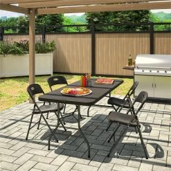 Best reviews of ???? COSCO Solid Resin Indoor/Outdoor Double Braced Folding Chair In Black (4-Pack) ⭐ 14 Best reviews of ???? COSCO Solid Resin Indoor/Outdoor Double Braced Folding Chair In Black (4-Pack) ⭐ -Flash Furniture Shop 2544393 8 L