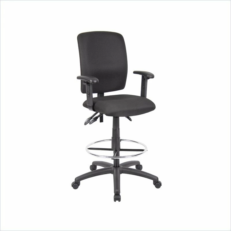 Wholesale ???? Boss Office Products Boss Office Multi Function Fabric Drafting Stool With Adjustable Arms ???? 1 Wholesale ???? Boss Office Products Boss Office Multi Function Fabric Drafting Stool With Adjustable Arms ????