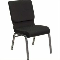 Best reviews of ???? Flash Furniture Hercules Series Church Stacking Guest Chair In Black ????