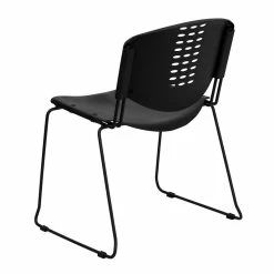 Top 10 ???? Flash Furniture Hercules Plastic Sled Base Stacking Chair In Black ???? 6 Top 10 ???? Flash Furniture Hercules Plastic Sled Base Stacking Chair In Black ???? -Flash Furniture Shop 454734 2 L