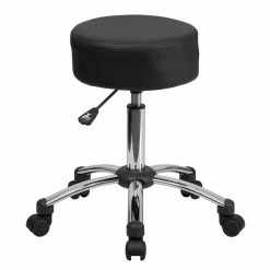 Alternative view of Best reviews of ✔️ Flash Furniture Medical Ergonomic Stool Black And Chrome ????