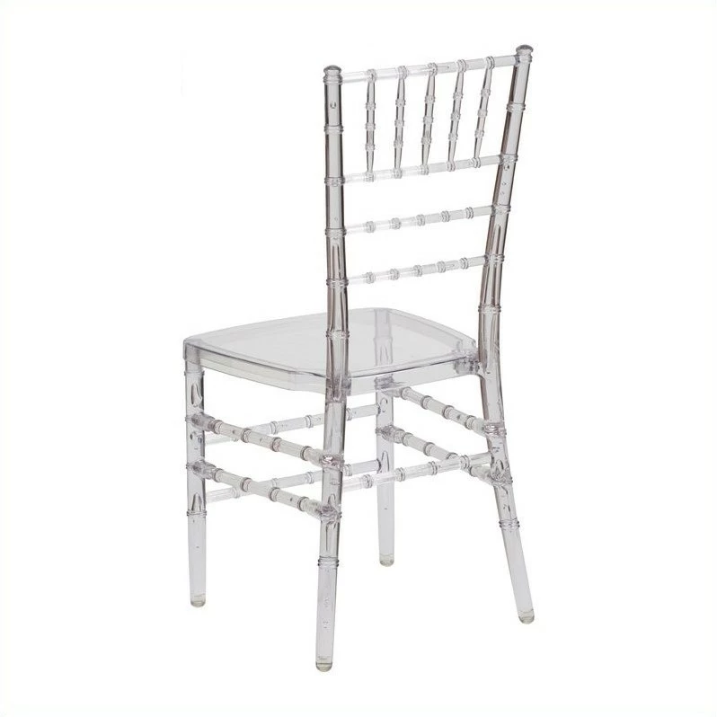 Hot Sale ???? Flash Furniture Flash Elegance Stacking Chiavari Chair In Crystal Ice ???? 2 Hot Sale ???? Flash Furniture Flash Elegance Stacking Chiavari Chair In Crystal Ice ???? - Image 2