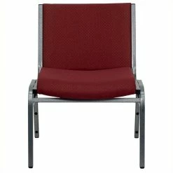 Brand new ✔️ Flash Furniture Hercules Extra Wide Stacking Chair In Burgundy ????