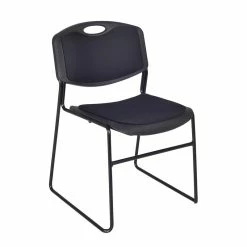 Top 10 ???? Regency Zeng Padded Stack Chair- Black ????