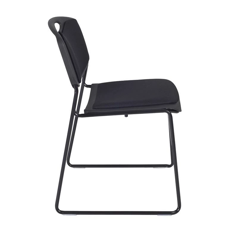 Top 10 ???? Regency Zeng Padded Stack Chair- Black ???? 2 Top 10 ???? Regency Zeng Padded Stack Chair- Black ???? - Image 2