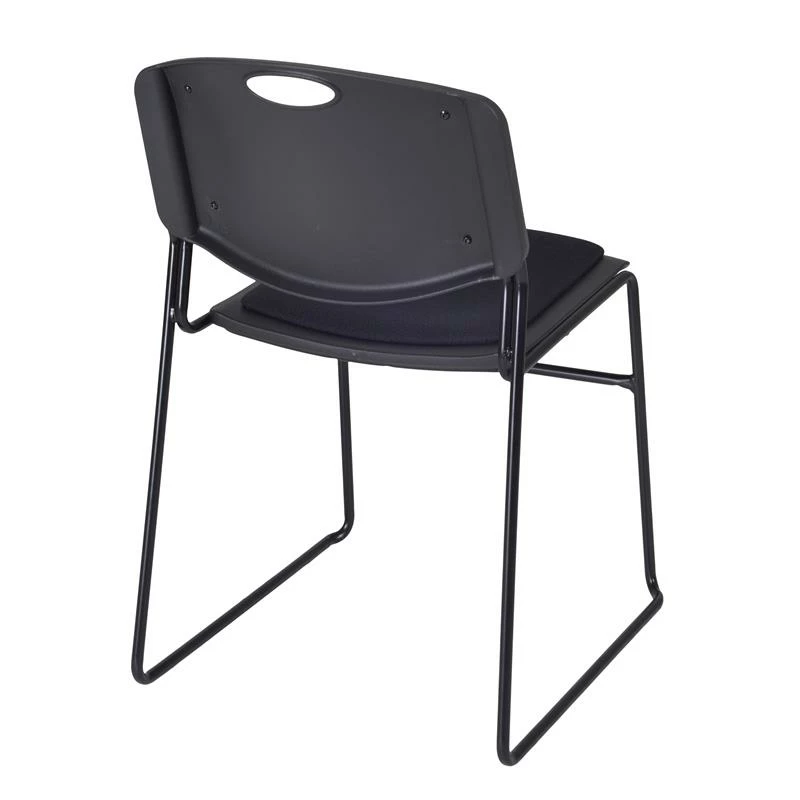 Top 10 ???? Regency Zeng Padded Stack Chair- Black ???? 3 Top 10 ???? Regency Zeng Padded Stack Chair- Black ???? - Image 3