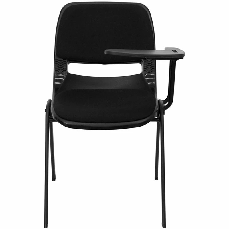 Outlet ???? Flash Furniture Padded Plastic Classroom Chair In Black With Left Arm Tablet ???? 4 Outlet ???? Flash Furniture Padded Plastic Classroom Chair In Black With Left Arm Tablet ???? - Image 4