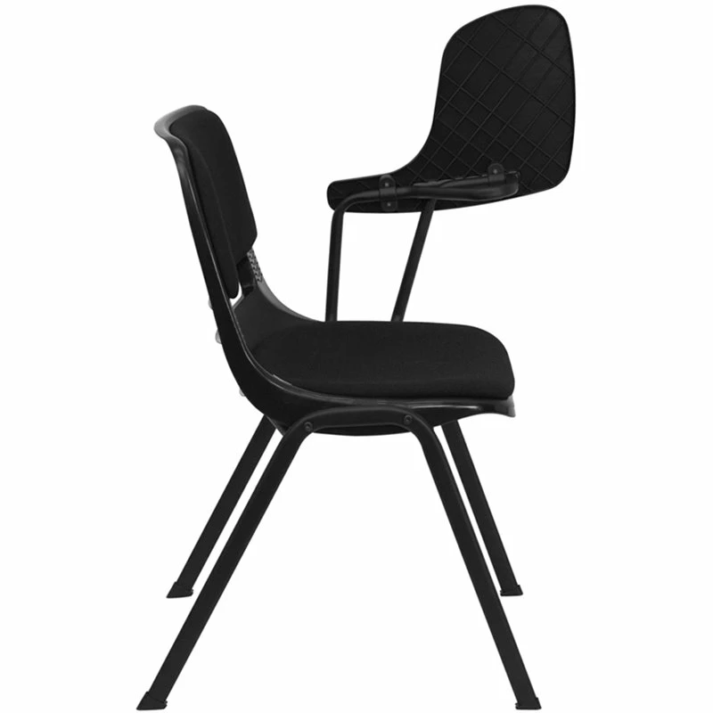 Outlet ???? Flash Furniture Padded Plastic Classroom Chair In Black With Left Arm Tablet ???? 5 Outlet ???? Flash Furniture Padded Plastic Classroom Chair In Black With Left Arm Tablet ???? - Image 5