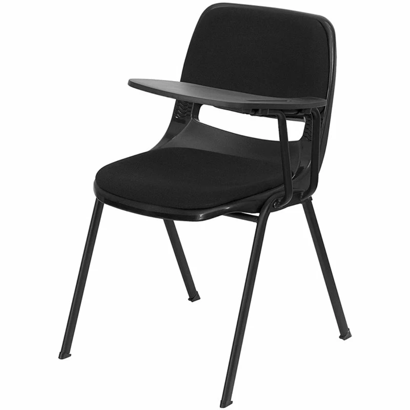 Outlet ???? Flash Furniture Padded Plastic Classroom Chair In Black With Left Arm Tablet ???? 1 Outlet ???? Flash Furniture Padded Plastic Classroom Chair In Black With Left Arm Tablet ????