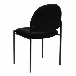 Alternative view of Wholesale ???? Flash Furniture Stacking Side Stacking Chair In Black ⭐