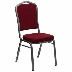 Alternative view of Budget ✨ Flash Furniture Hercules Series Banquet Stacking Chair In Burgundy ????