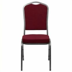 Budget ✨ Flash Furniture Hercules Series Banquet Stacking Chair In Burgundy ????
