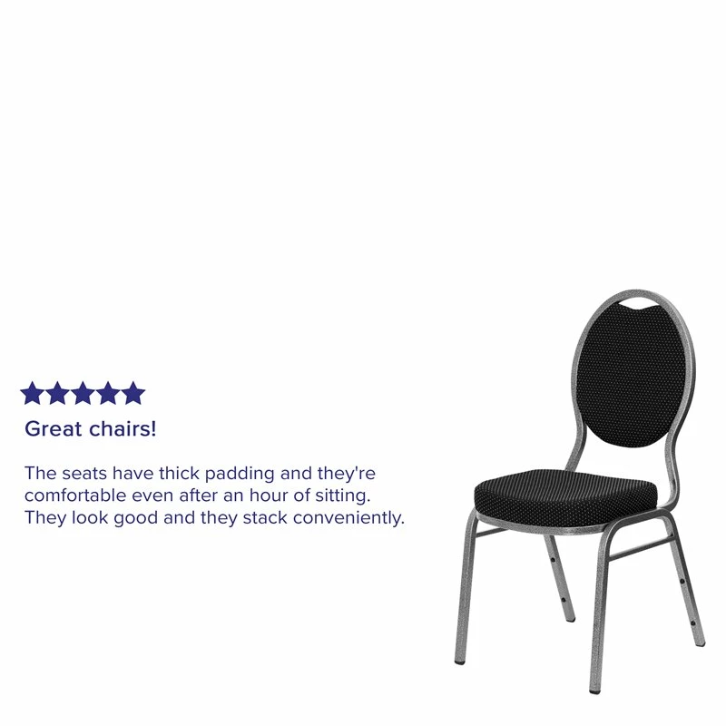 Wholesale ???? Flash Furniture Hercules Teardrop Back Stacking Chair With In Black ???? 7 Wholesale ???? Flash Furniture Hercules Teardrop Back Stacking Chair With In Black ???? - Image 7