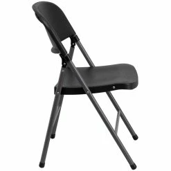 Best reviews of ???? Flash Furniture Hercules Plastic Folding Chair In Black ???? -Flash Furniture Shop 465631 3 L
