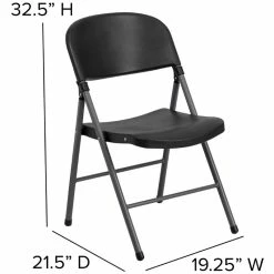 Best reviews of ???? Flash Furniture Hercules Plastic Folding Chair In Black ???? -Flash Furniture Shop 465631 6 L