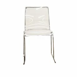Best reviews of ⭐ Baxton Studio Lino Dining Chair In Clear (Set Of 2) ❤️